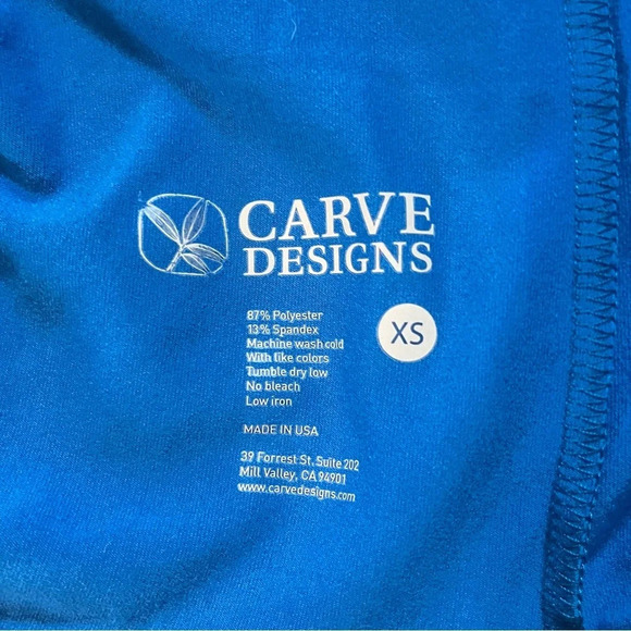Carve designs womens activewear breathable tank top size  XS - Picture 3 of 6